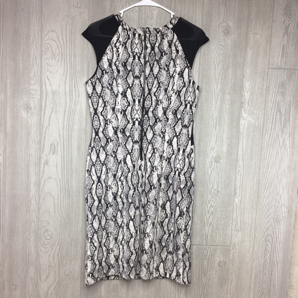 Worthington Animal Snake Print Dress Size 8 - Picture 5 of 6